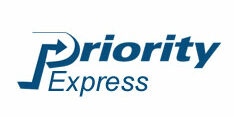 Priority Express Courier Company Logo