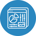 Monitoring and Analysis Icon